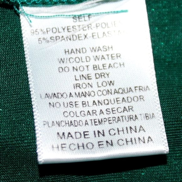 LISTICLE Green Velvet Ruffle Pleated Dress - Picture 10 of 13